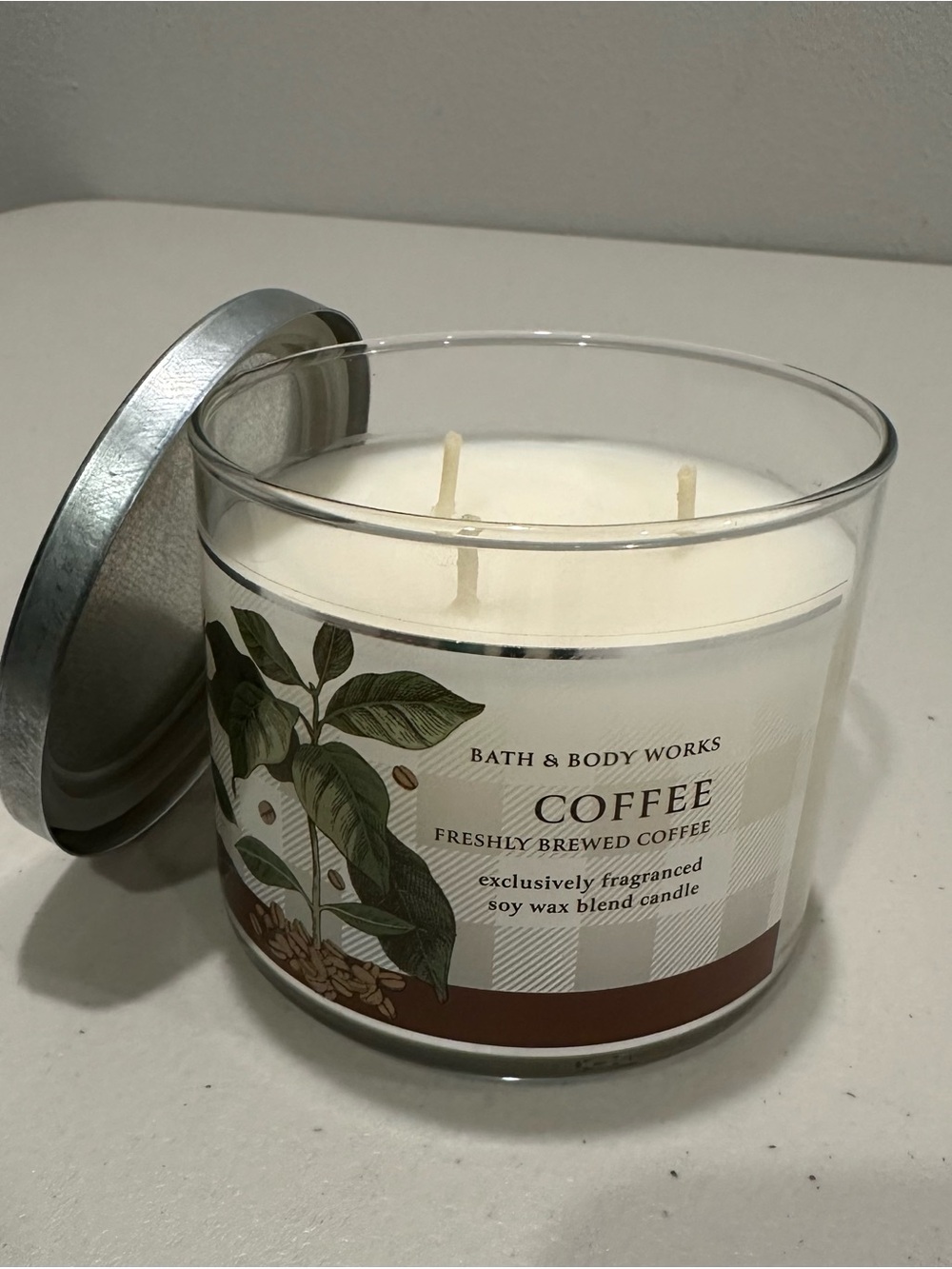 Bath & Body Works: 14.5 Oz 3-Wick Candle: Freshly Brewed Coffee